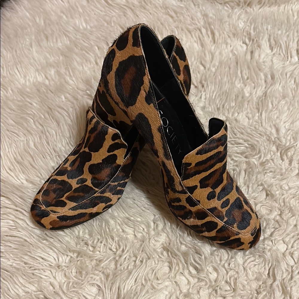 Sole Society Leopard Print Flats